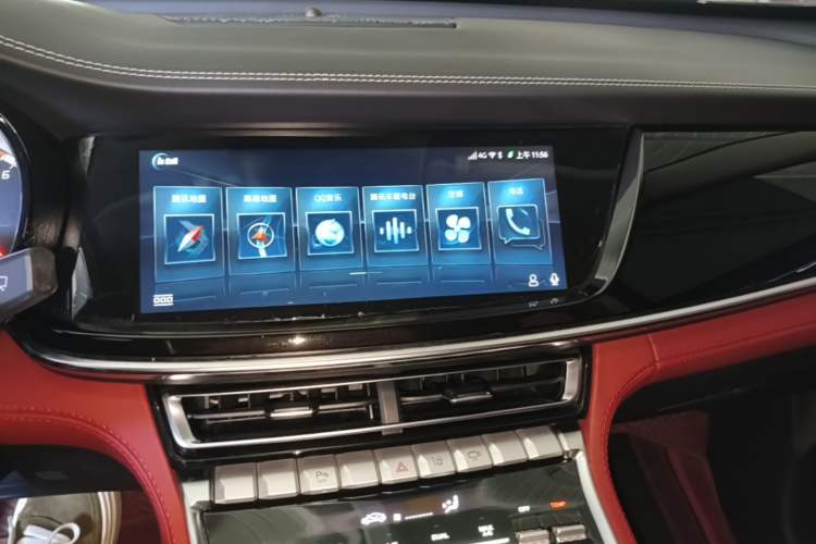 Used CHANGAN CS85 COUPE 2019 1.5T DCT Luxury Version China VI Standard Audio And AC Panel