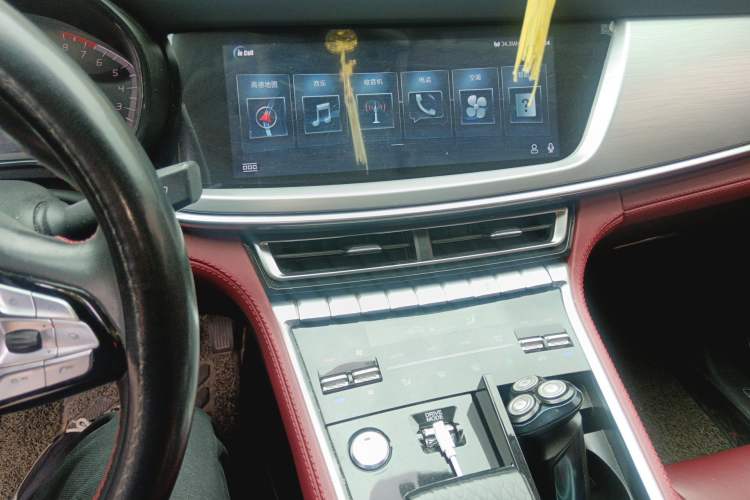 Used CHANGAN CS85 COUPE 2019 1.5T DCT Dynamic Version China VI Standard Audio And AC Panel