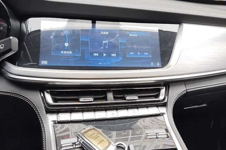 Used CHANGAN CS85 COUPE 2019 1.5T DCT Dynamic Version China VI Standard Audio And AC Panel