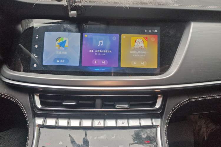 Used CHANGAN CS85 COUPE 2019 2.0T Automatic Version China V Standard Audio And AC Panel