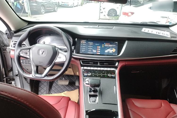 Used CHANGAN CS85 COUPE 2019 1.5T DCT Dynamic Version China VI Standard Center Console