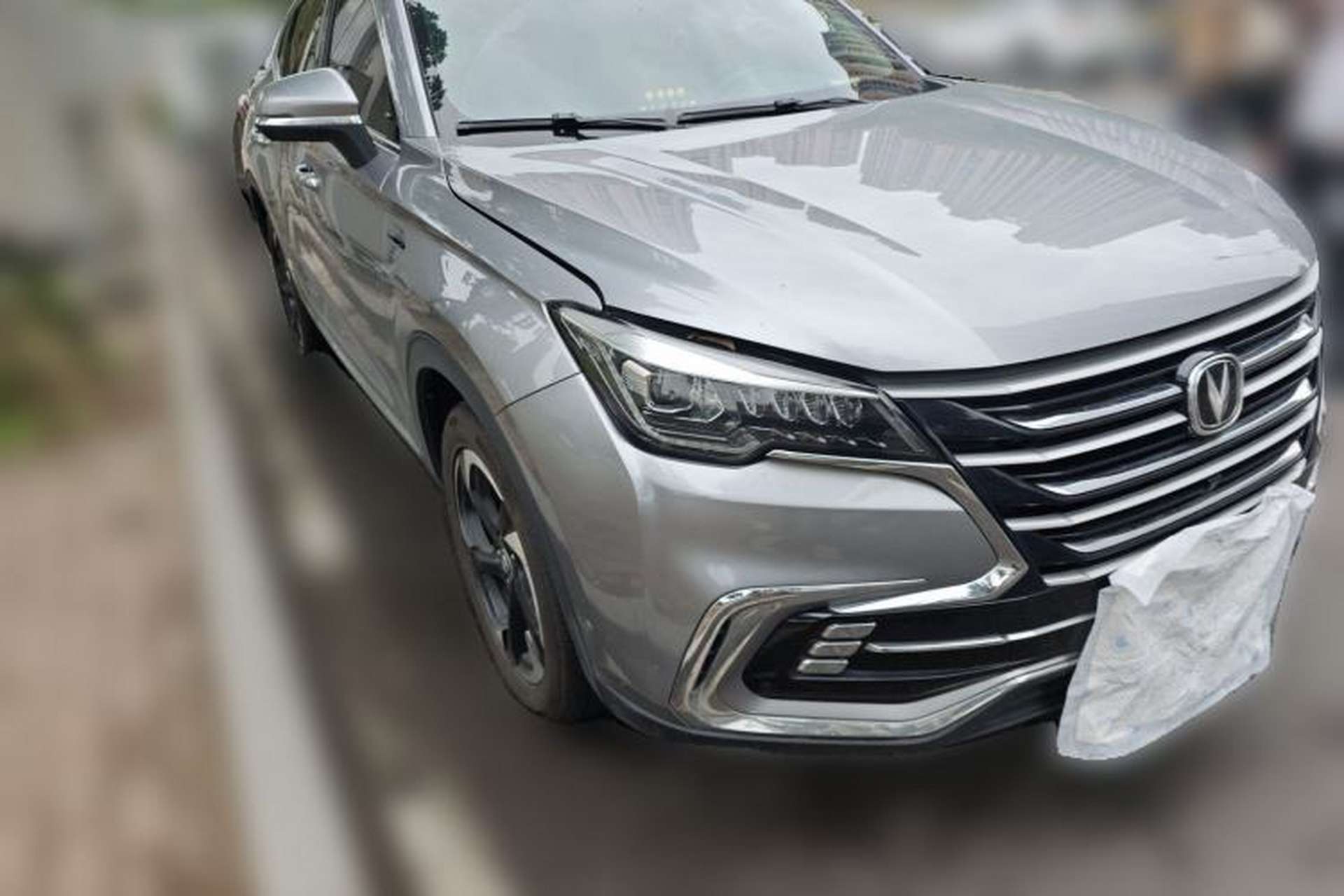 Used CHANGAN CS85 COUPE 2019 2.0T Automatic Luxury Edition China VI Standard Front Right 45 Deg