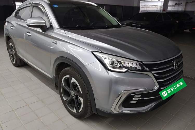 Used CHANGAN CS85 COUPE 2019 2.0T Automatic Luxury Edition China V Standard Front Right 45 Deg