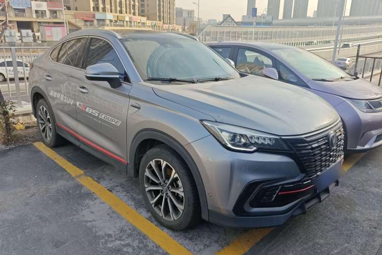 Used CHANGAN CS85 COUPE 2019 2.0T Automatic Smart Version China VI Standard Front Right 45 Deg