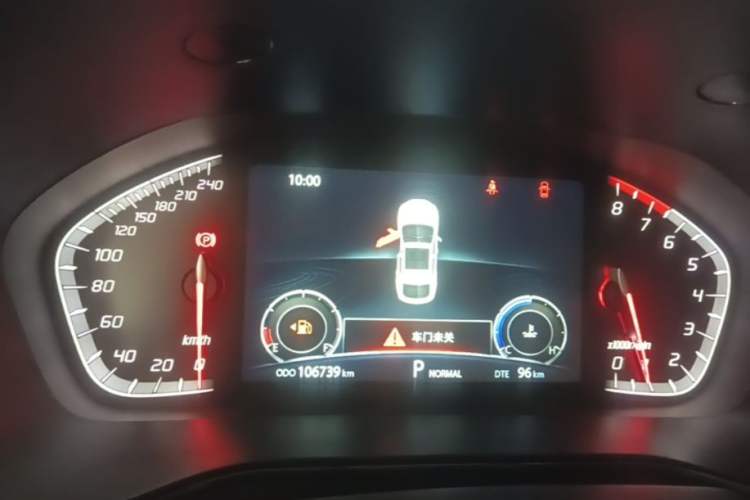 Used CHANGAN CS85 COUPE 2019 1.5T DCT Version China VI Standard Instrument Cluster