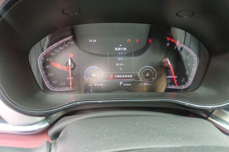 Used CHANGAN CS85 COUPE 2019 1.5T DCT Dynamic Version China VI Standard Instrument Cluster