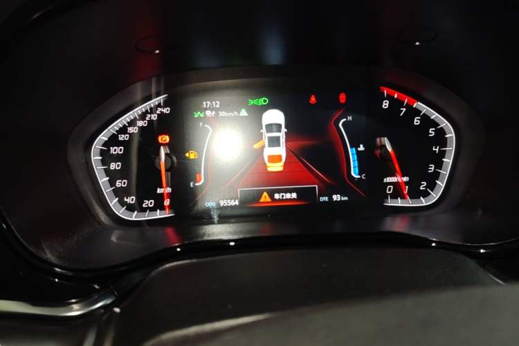 Used CHANGAN CS85 COUPE 2019 2.0T Automatic Luxury Edition China V Standard Instrument Cluster