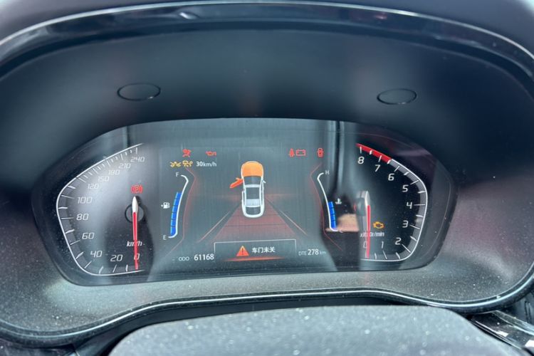 Used CHANGAN CS85 COUPE 2019 1.5T DCT Luxury Version China VI Standard Odometer Close Up
