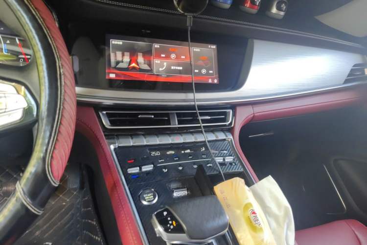 Used CHANGAN CS85 COUPE 2019 1.5T DCT Version China VI Standard Audio And AC Panel