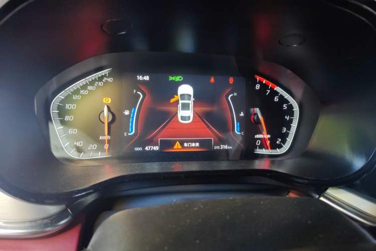 Used CHANGAN CS85 COUPE 2019 1.5T DCT Version China VI Standard Instrument Cluster