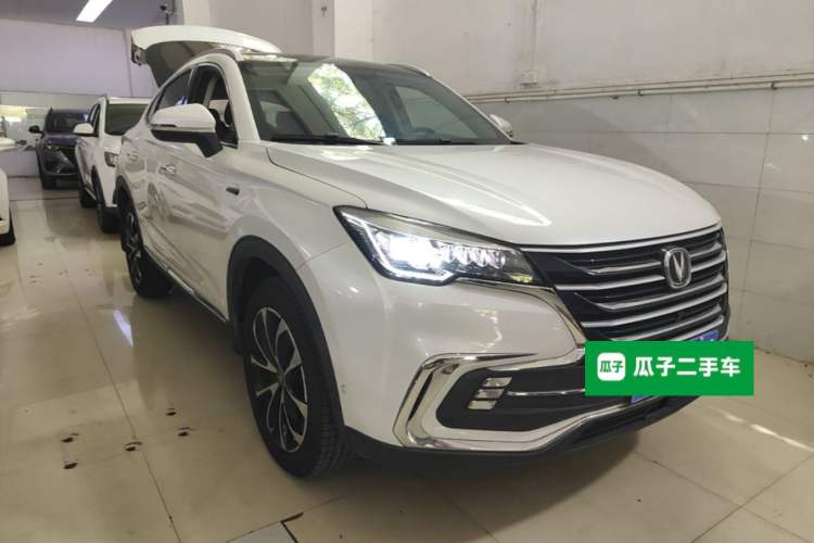 Used CHANGAN CS85 COUPE 2019 1.5T DCT Luxury Version China VI Standard Front Right 45 Deg