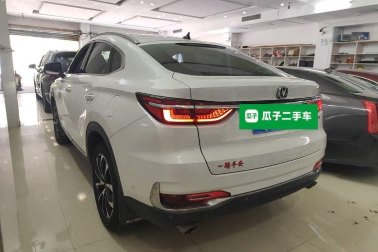 Used CHANGAN CS85 COUPE 2019 1.5T DCT Luxury Version China VI Standard Rear Left 45 Deg
