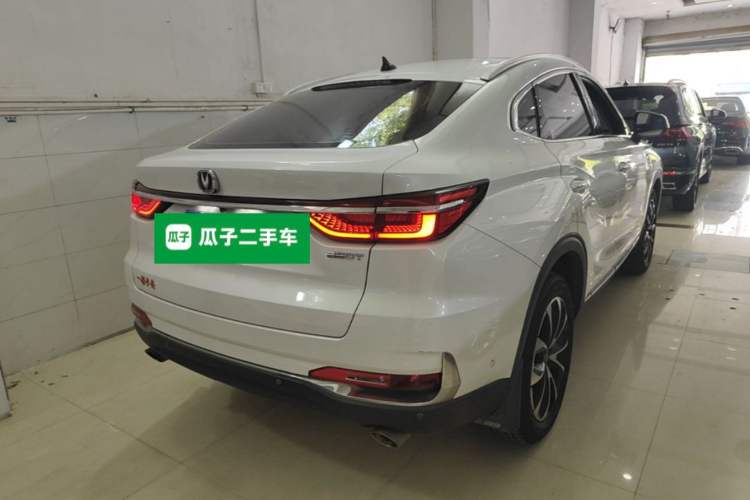 Used CHANGAN CS85 COUPE 2019 1.5T DCT Luxury Version China VI Standard Rear Right 45 Deg