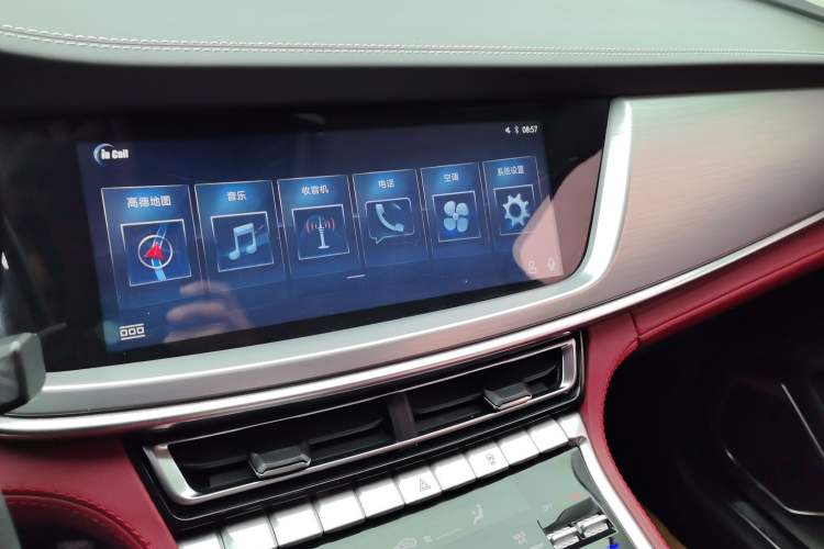 Used CHANGAN CS85 COUPE 2019 1.5T DCT Dynamic Version China VI Standard Audio And AC Panel