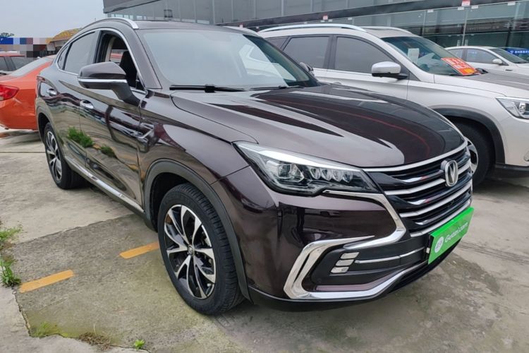 Used CHANGAN CS85 COUPE 2019 1.5T DCT Luxury Version China VI Standard Front Right 45 Deg