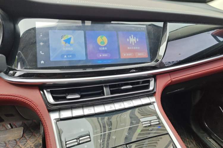 Used CHANGAN CS85 COUPE 2019 1.5T DCT Luxury Version China VI Standard Audio And AC Panel