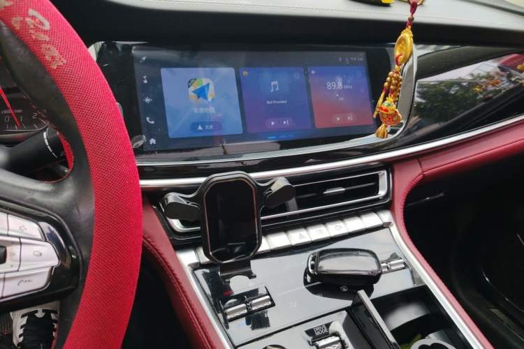 Used CHANGAN CS85 COUPE 2019 2.0T Automatic Luxury Edition China VI Standard Audio And AC Panel