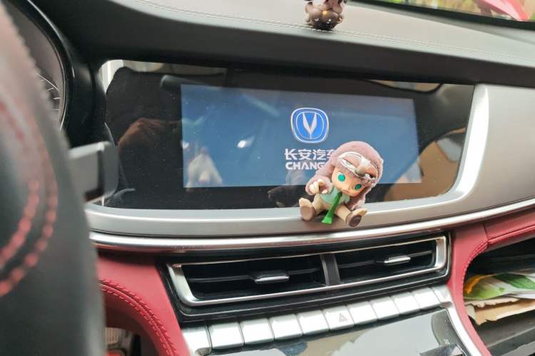 Used CHANGAN CS85 COUPE 2019 1.5T DCT Version China VI Standard Audio And AC Panel