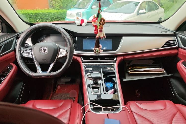 Used CHANGAN CS85 COUPE 2019 1.5T DCT Version China VI Standard Center Console