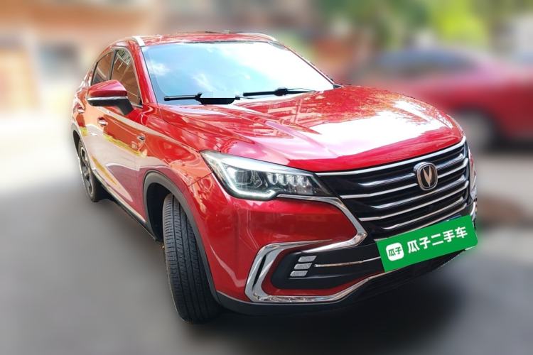 Used CHANGAN CS85 COUPE 2019 2.0T Automatic Version China V Standard Front Right 45 Deg