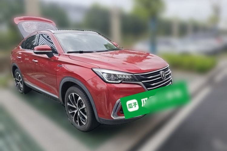 Used CHANGAN CS85 COUPE 2019 1.5T DCT Luxury Version China VI Standard Front Right 45 Deg