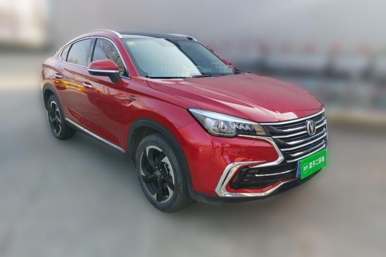 Used CHANGAN CS85 COUPE 2019 2.0T Automatic Smart Version China VI Standard Front Right 45 Deg