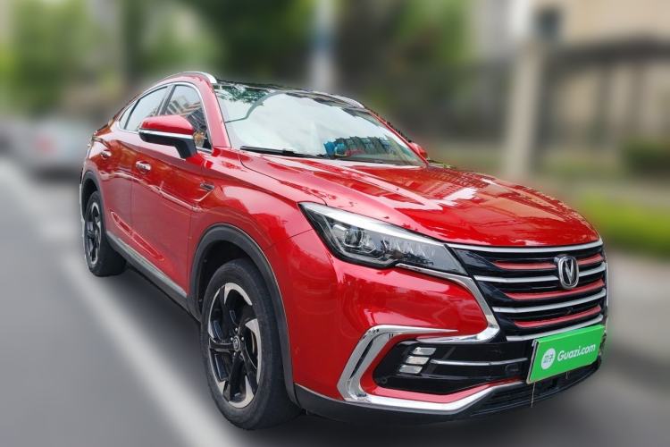 Used CHANGAN CS85 COUPE 2019 2.0T Automatic Luxury Edition China VI Standard Front Right 45 Deg