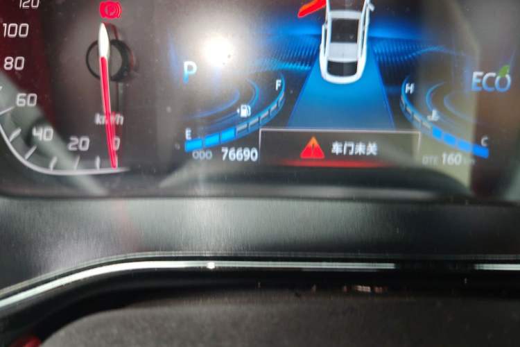 Used CHANGAN CS85 COUPE 2019 2.0T Automatic Luxury Edition China VI Standard Odometer Close Up