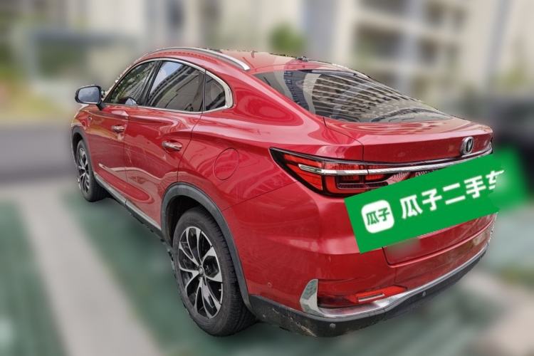 Used CHANGAN CS85 COUPE 2019 1.5T DCT Luxury Version China VI Standard Rear Left 45 Deg