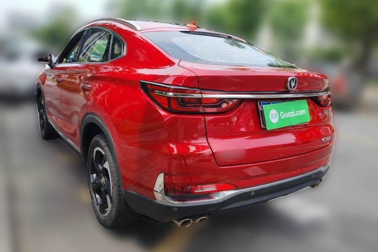 Used CHANGAN CS85 COUPE 2019 2.0T Automatic Luxury Edition China VI Standard Rear Left 45 Deg