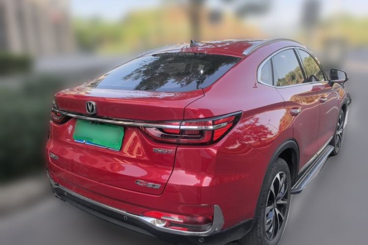 Used CHANGAN CS85 COUPE 2019 1.5T DCT Dynamic Version China VI Standard Rear Right 45 Deg