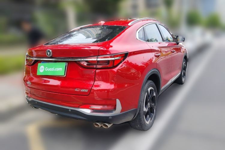Used CHANGAN CS85 COUPE 2019 2.0T Automatic Luxury Edition China VI Standard Rear Right 45 Deg