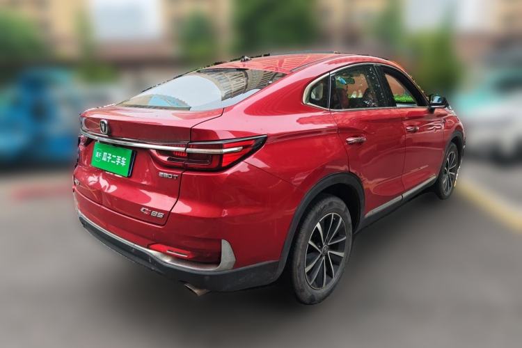 Used CHANGAN CS85 COUPE 2019 1.5T DCT Version China VI Standard Rear Right 45 Deg