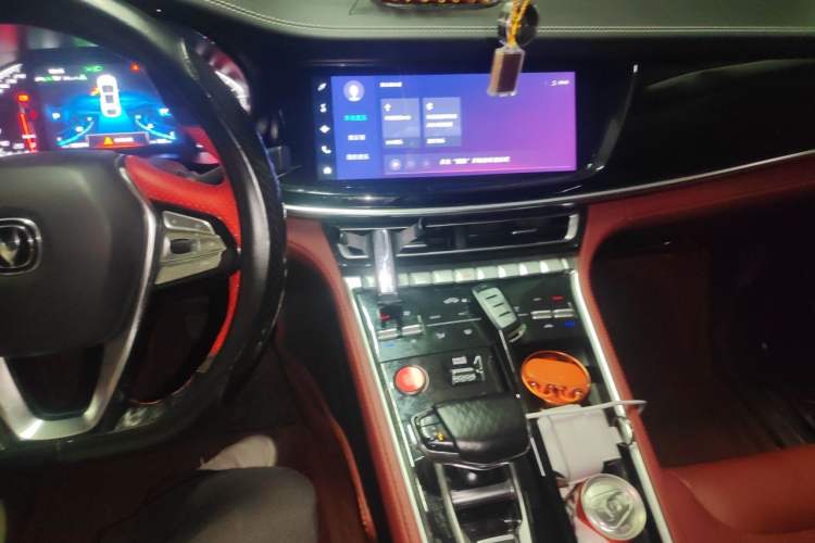 Used CHANGAN CS85 COUPE 2019 2.0T Automatic Luxury Edition China VI Standard Audio And AC Panel
