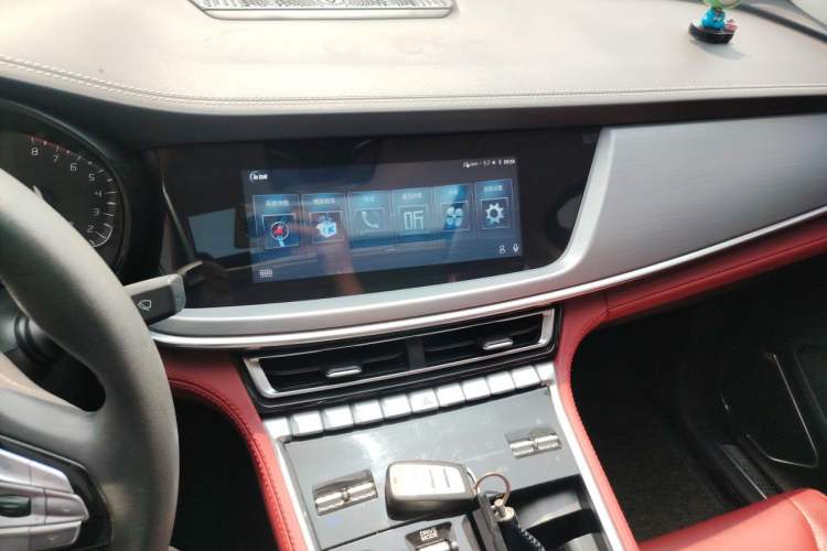 Used CHANGAN CS85 COUPE 2019 1.5T DCT Version China VI Standard Audio And AC Panel