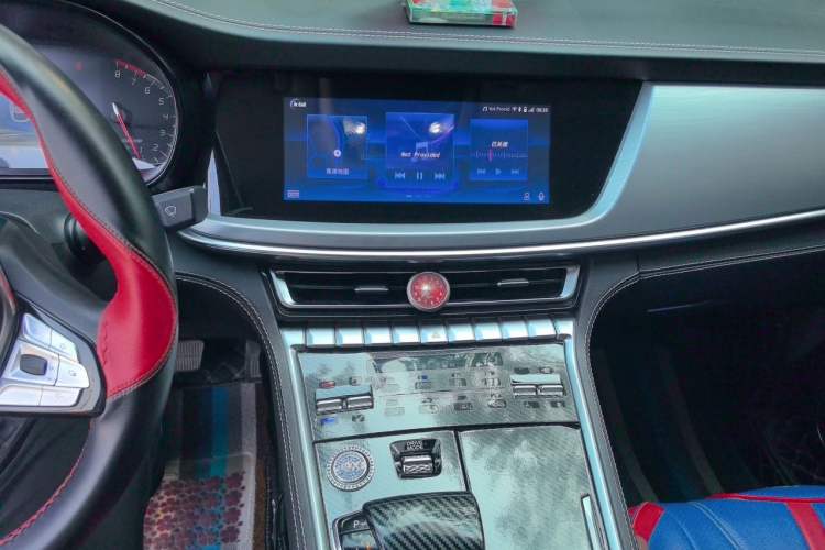 Used CHANGAN CS85 COUPE 2019 1.5T DCT Version China VI Standard Audio And AC Panel