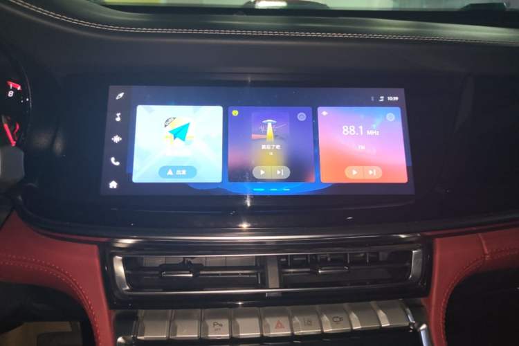Used CHANGAN CS85 COUPE 2019 2.0T Automatic Luxury Edition China VI Standard Audio And AC Panel