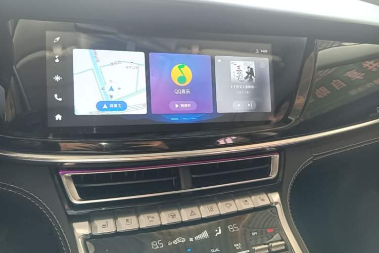 Used CHANGAN CS85 COUPE 2019 2.0T Automatic Smart Version China V Standard Audio And AC Panel