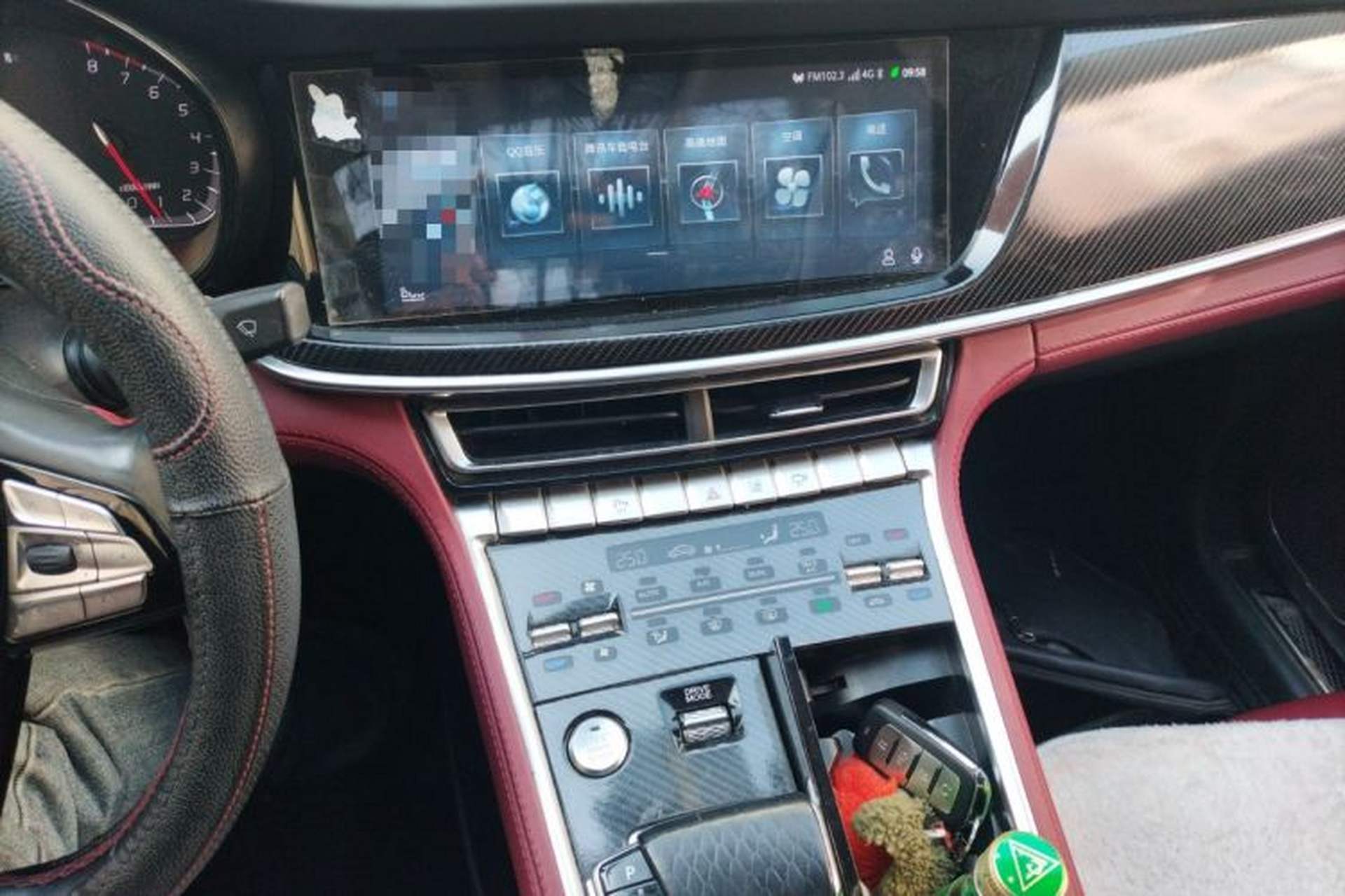Used CHANGAN CS85 COUPE 2019 1.5T DCT Luxury Version China VI Standard Audio And AC Panel