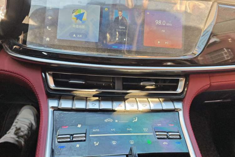Used CHANGAN CS85 COUPE 2019 2.0T Automatic Luxury Edition China VI Standard Audio And AC Panel