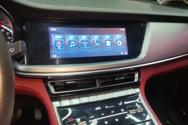 Used CHANGAN CS85 COUPE 2019 1.5T DCT Version China VI Standard Audio And AC Panel