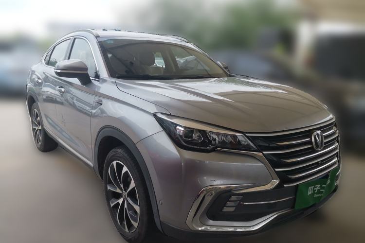 Used CHANGAN CS85 COUPE 2019 1.5T DCT Luxury Version China VI Standard Front Right 45 Deg
