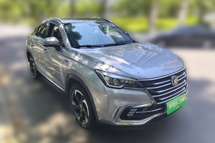Used CHANGAN CS85 COUPE 2019 2.0T Automatic Luxury Edition China V Standard Front Right 45 Deg
