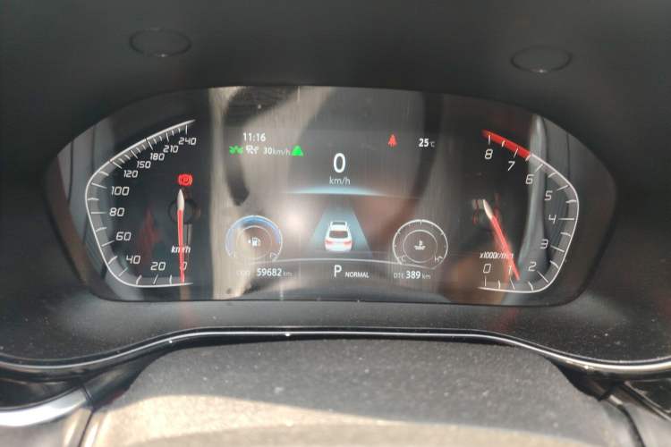 Used CHANGAN CS85 COUPE 2019 1.5T DCT Luxury Version China VI Standard Instrument Cluster