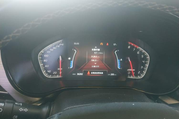 Used CHANGAN CS85 COUPE 2019 1.5T DCT Dynamic Version China VI Standard Instrument Cluster