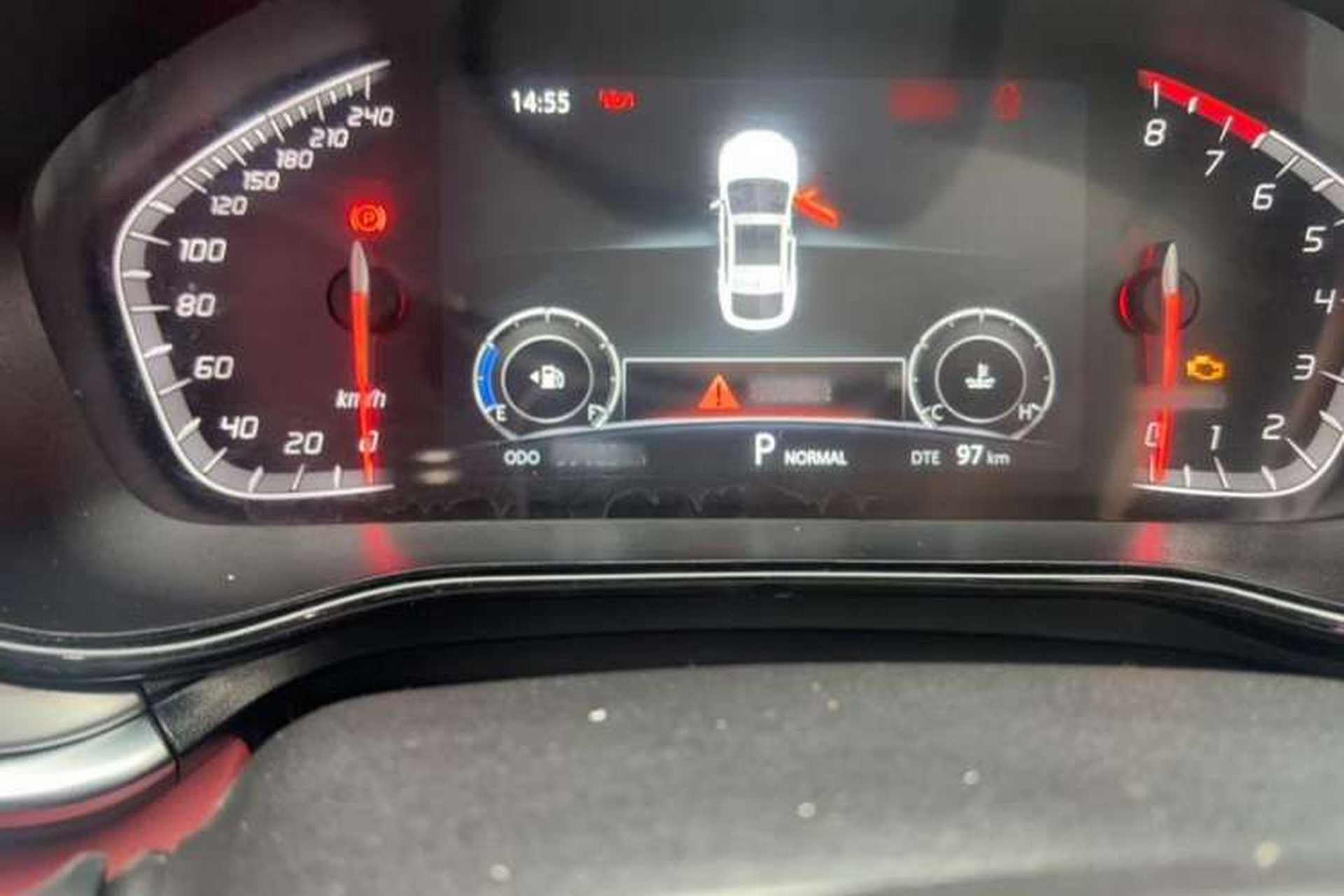 Used CHANGAN CS85 COUPE 2019 1.5T DCT Dynamic Version China VI Standard Instrument Cluster