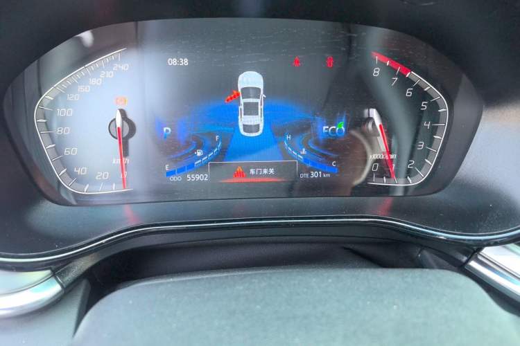 Used CHANGAN CS85 COUPE 2019 1.5T DCT Version China VI Standard Odometer Close Up