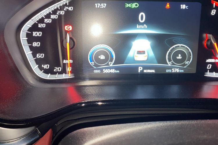 Used CHANGAN CS85 COUPE 2019 1.5T DCT Dynamic Version China VI Standard Odometer Close Up