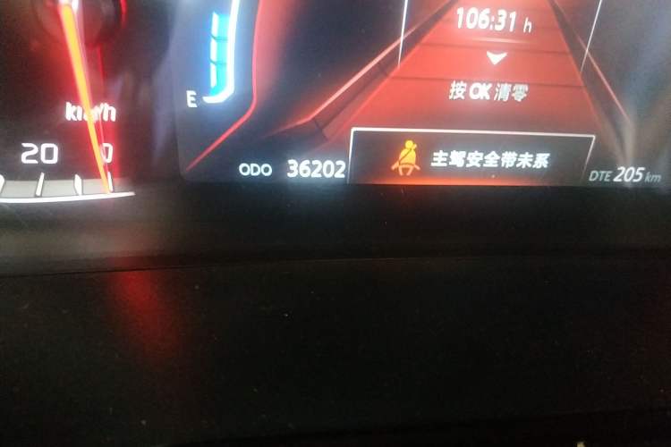 Used CHANGAN CS85 COUPE 2019 1.5T DCT Dynamic Version China VI Standard Odometer Close Up