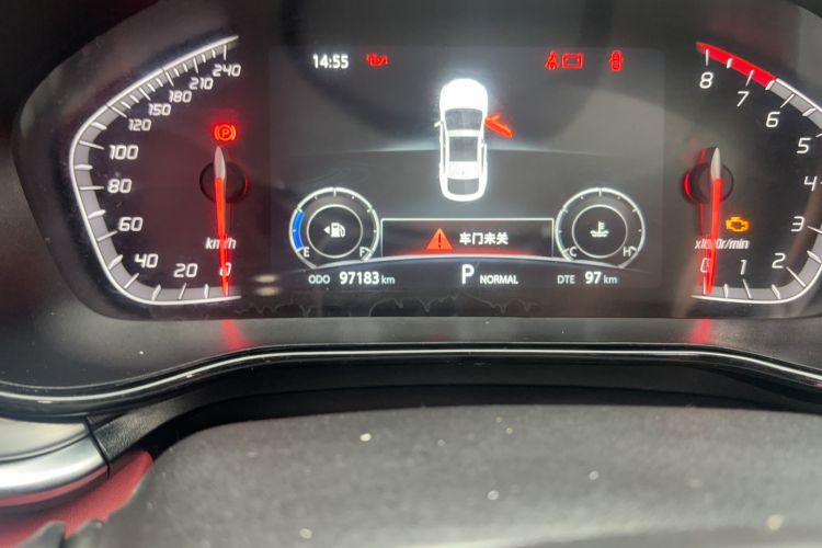 Used CHANGAN CS85 COUPE 2019 1.5T DCT Dynamic Version China VI Standard Odometer Close Up